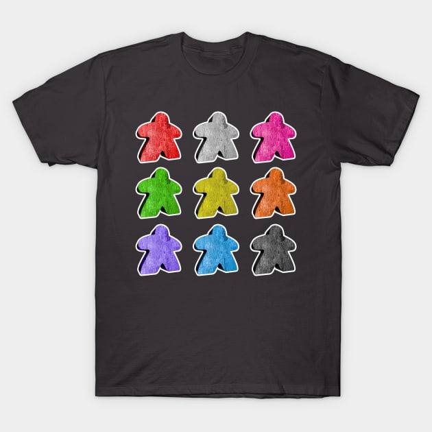 Meeple People T-Shirt by TONYSTUFF